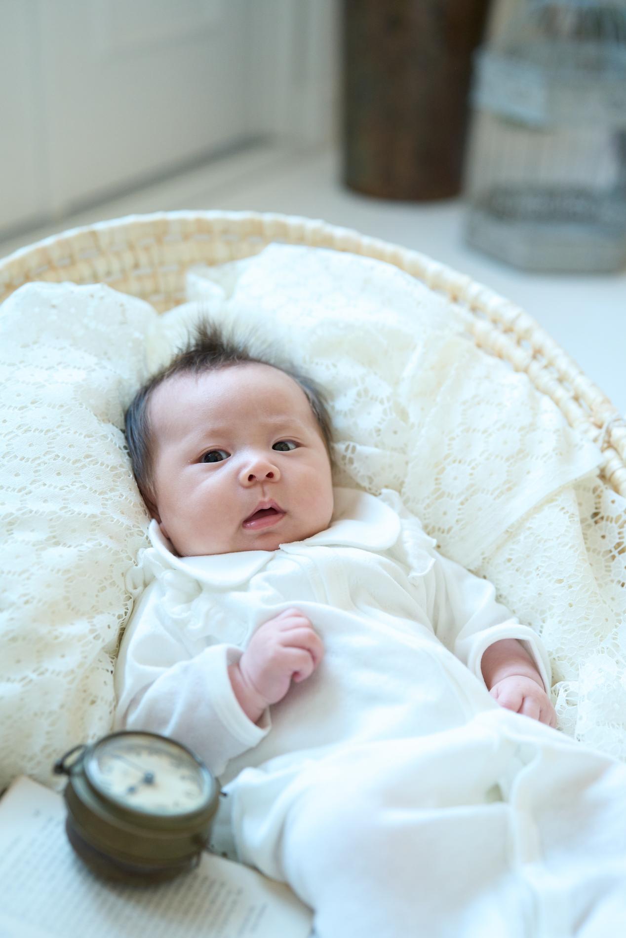 白ワンピース（帽子セット）